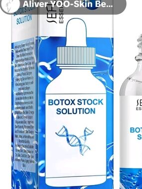 Botox Stock Solution Serum for Women Skincare - Blue
